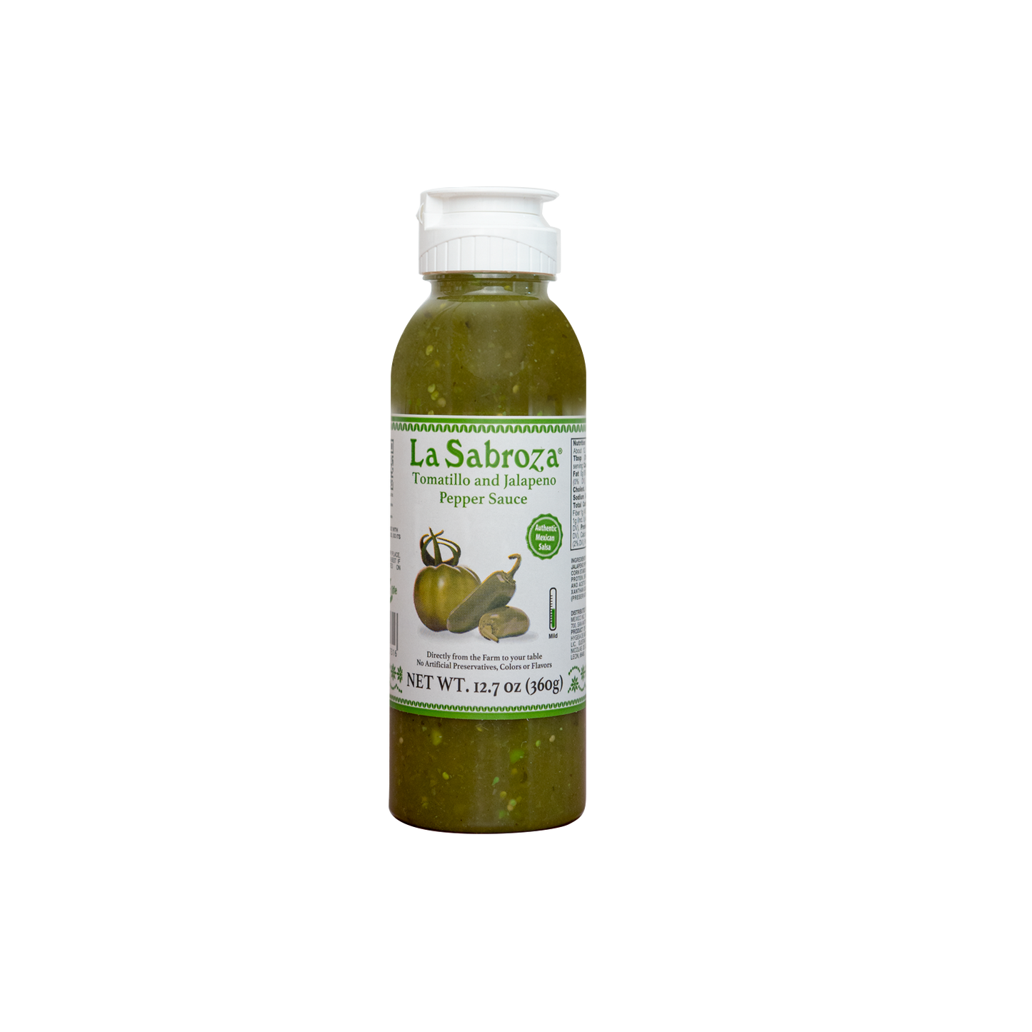 Premium Tomatillo and Jalapeño Pepper Sauce