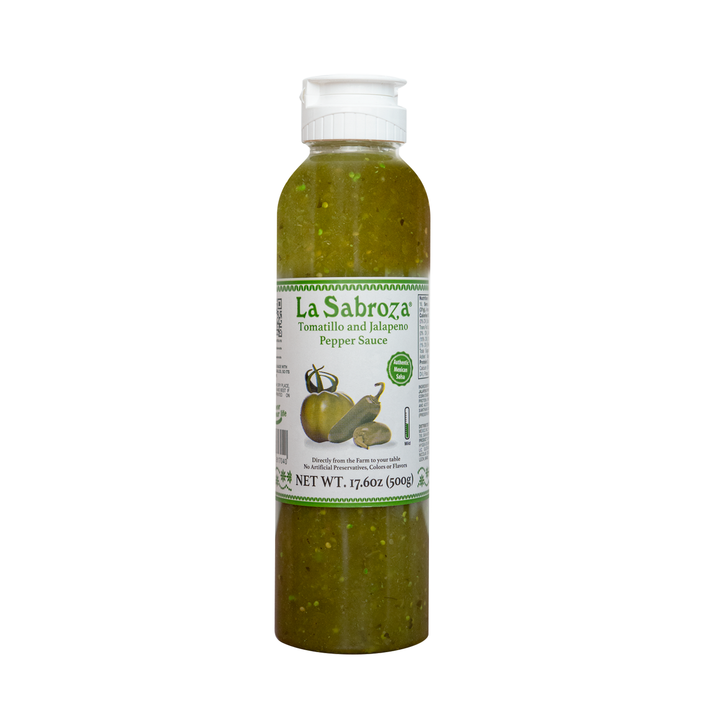 Premium Tomatillo and Jalapeño Pepper Sauce