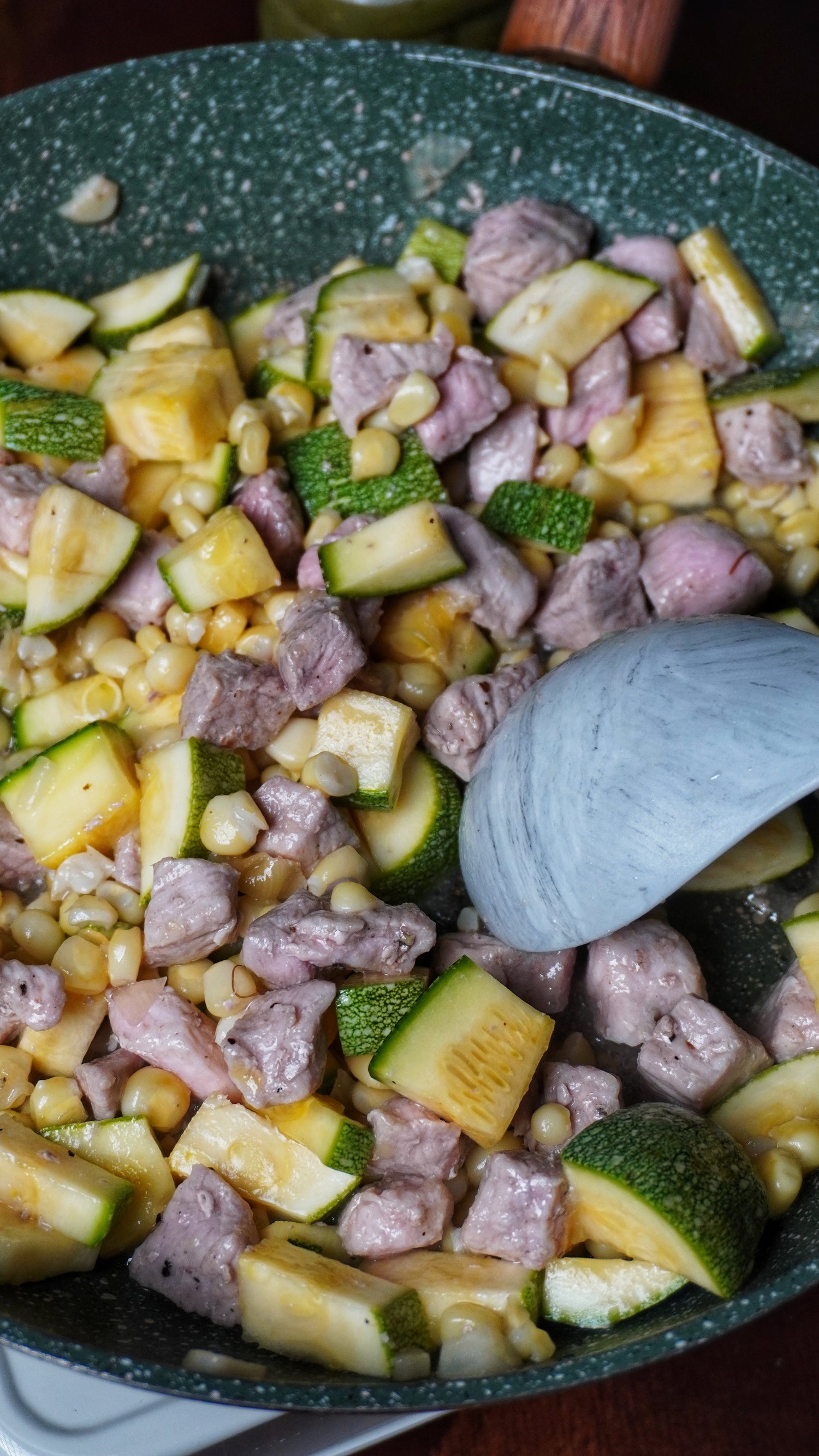 Zucchini in Salsa Verde